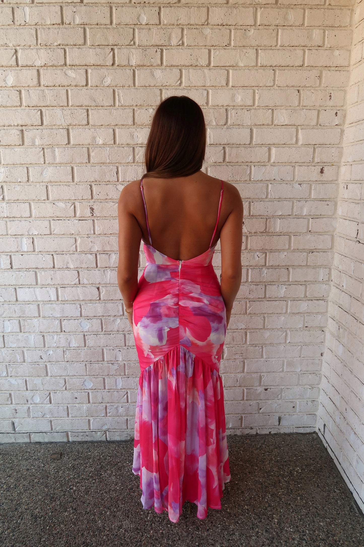 Rosé Romance Maxi Dress