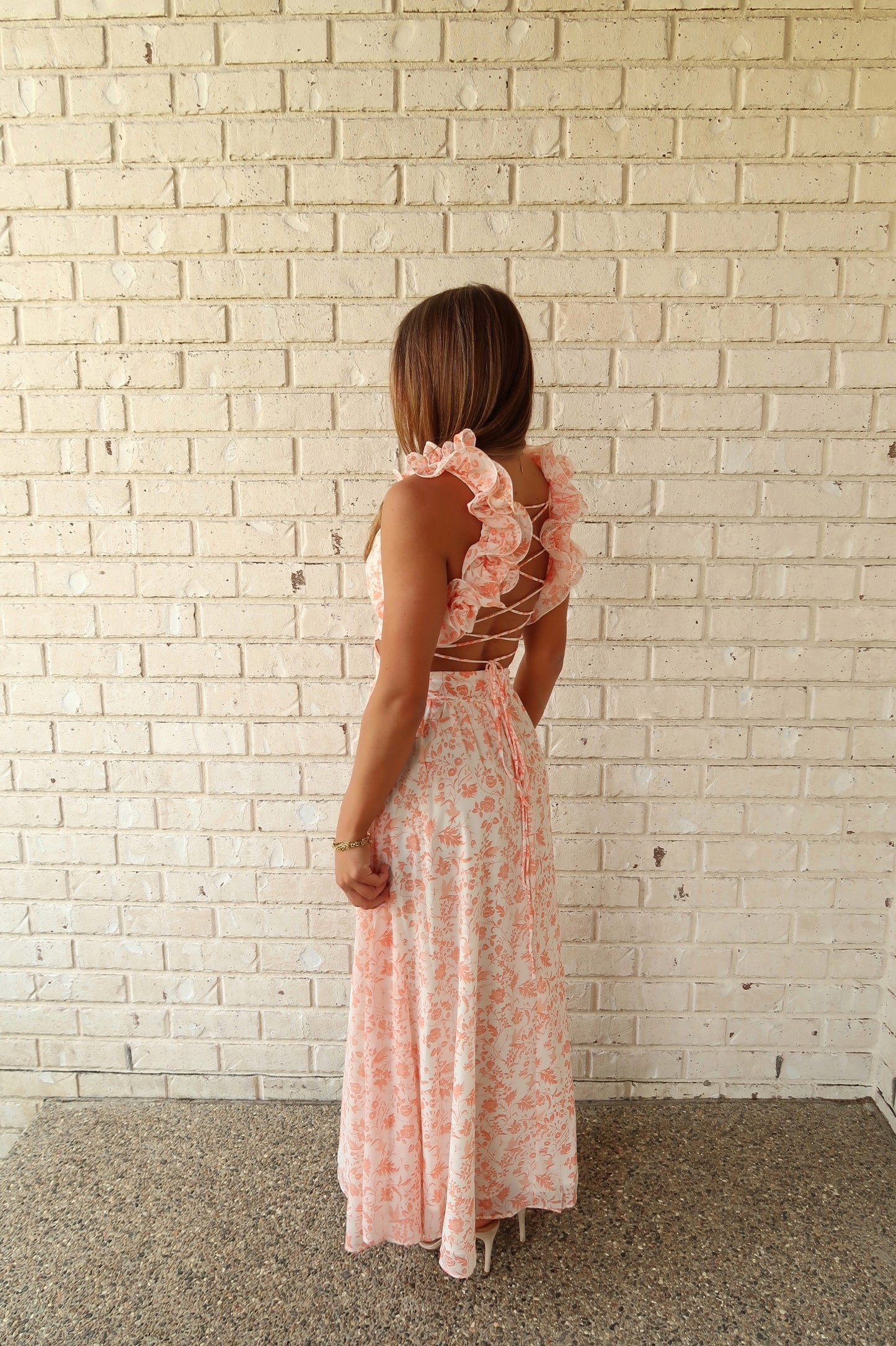 Daisy Ruffle Maxi Dress