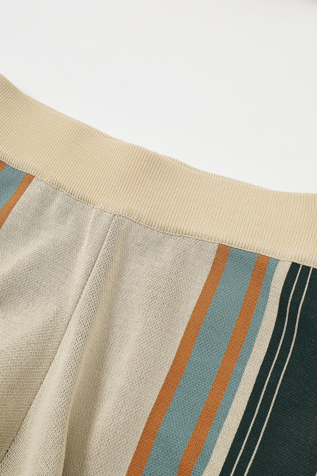 Desert Knit Border Stripe Pants