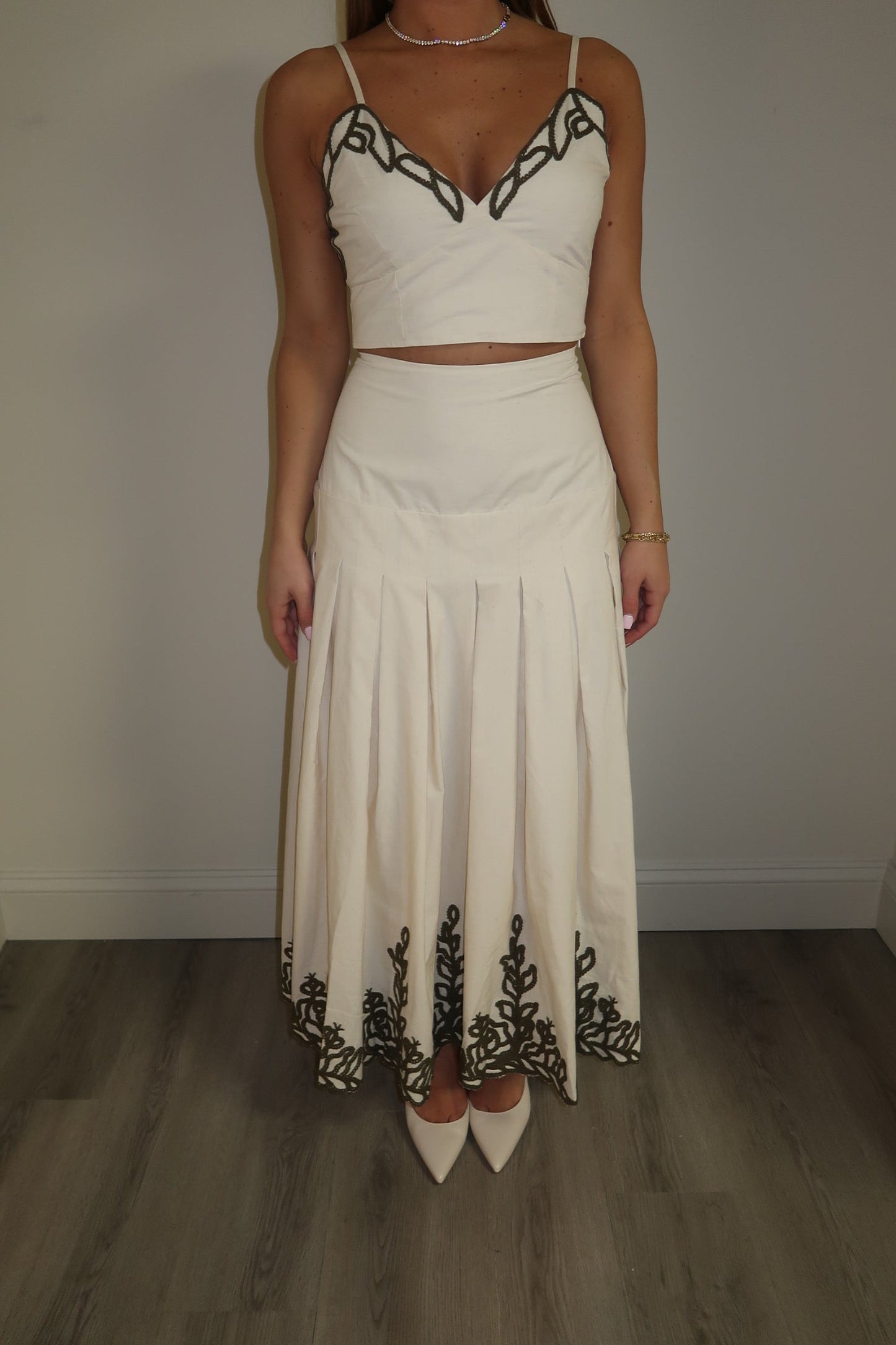 Lila Linen Crop Top