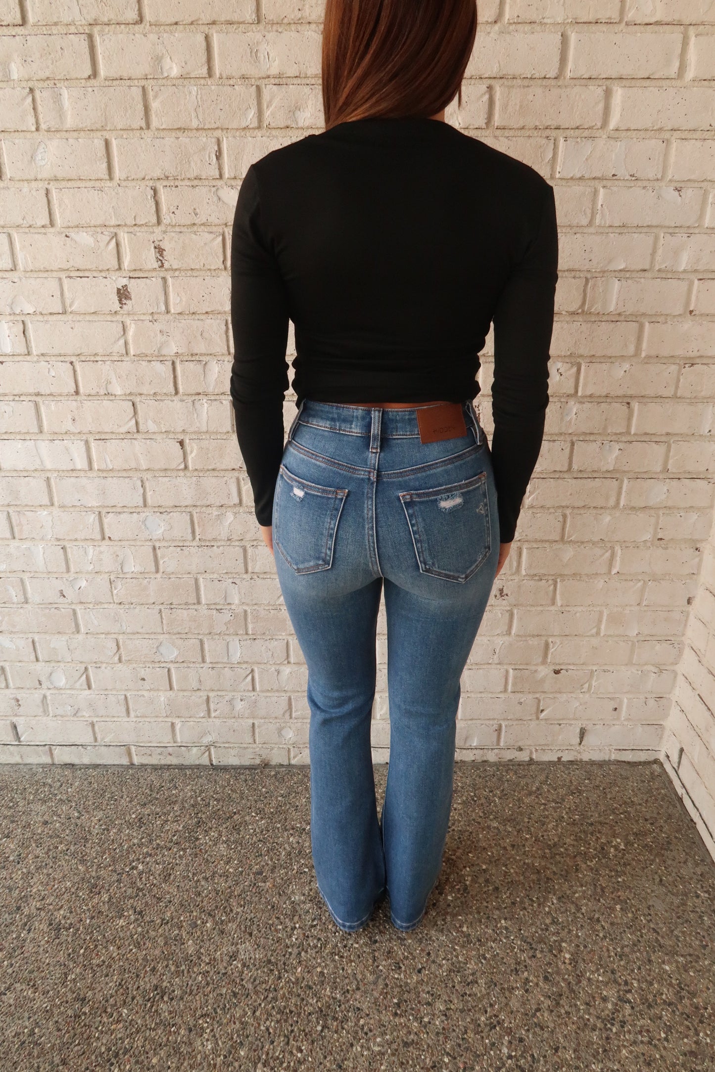 Dark Wash Flare Jeans