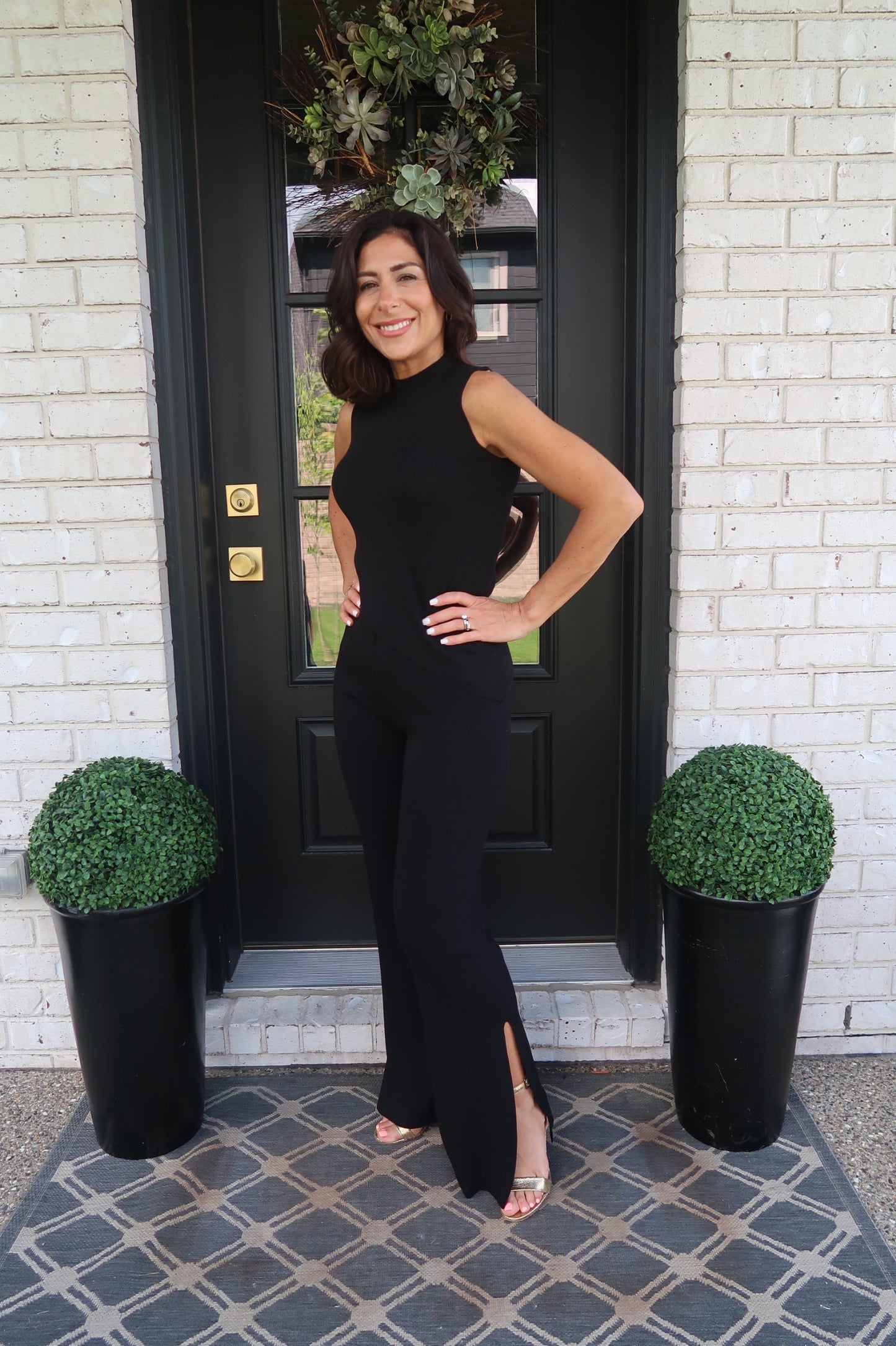 Graziella Two Piece Set - Black