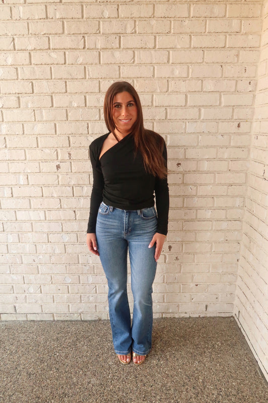 Dark Wash Flare Jeans