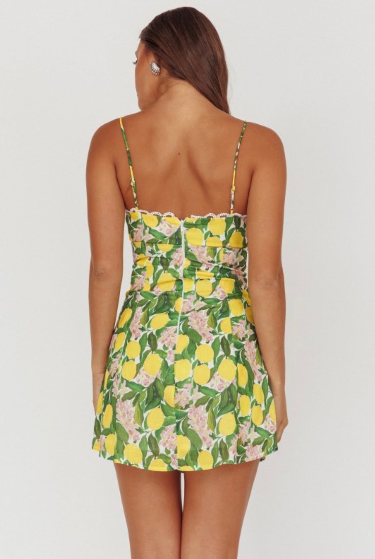 Lemon Mini Dress