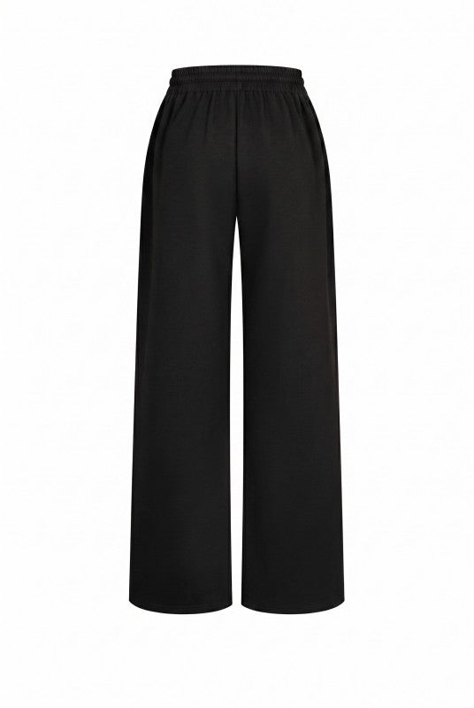 Grommet Detail Sweat Pants