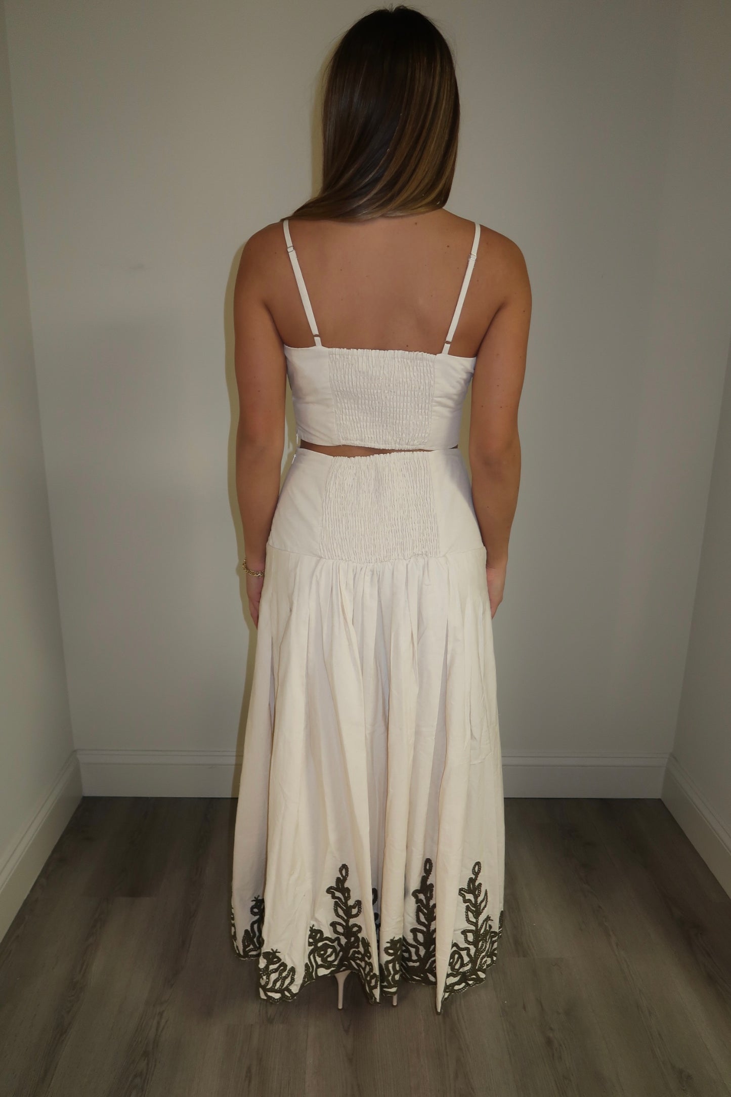 Lila Linen Crop Top