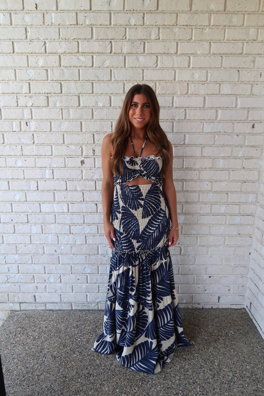 Palm Maxi Dress