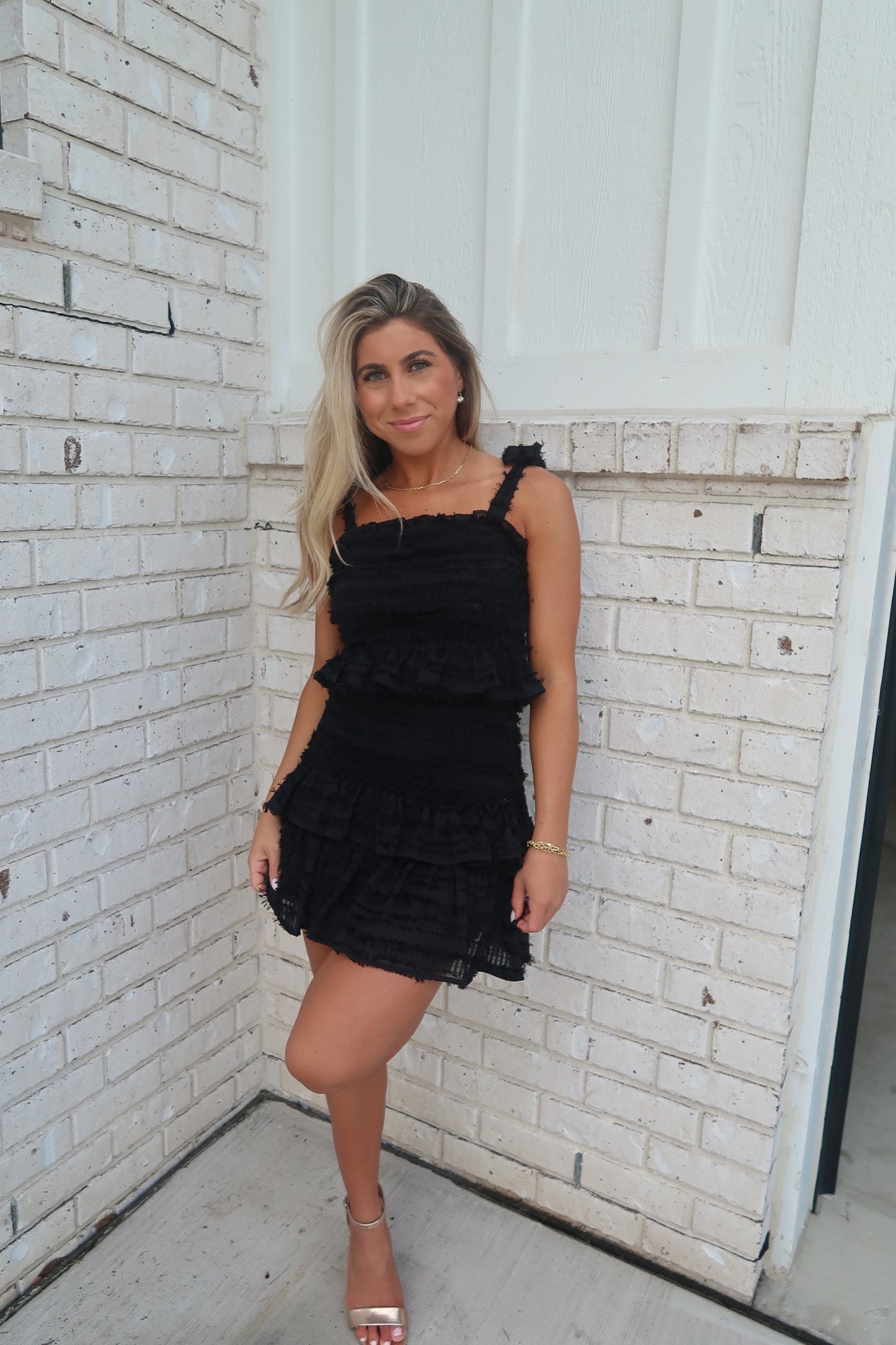 Olivia Ruffle Dress