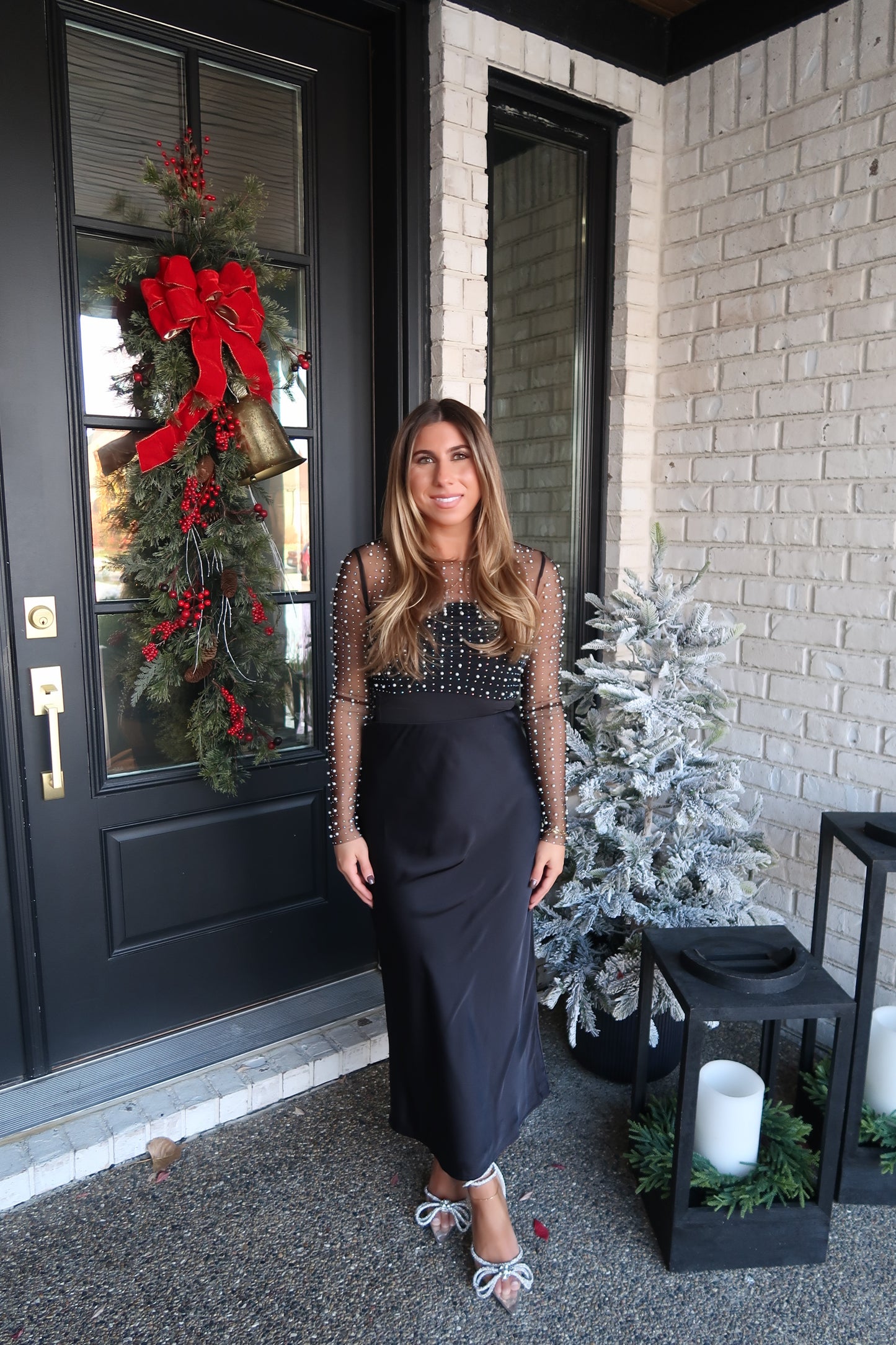 Midnight Satin Maxi Skirt