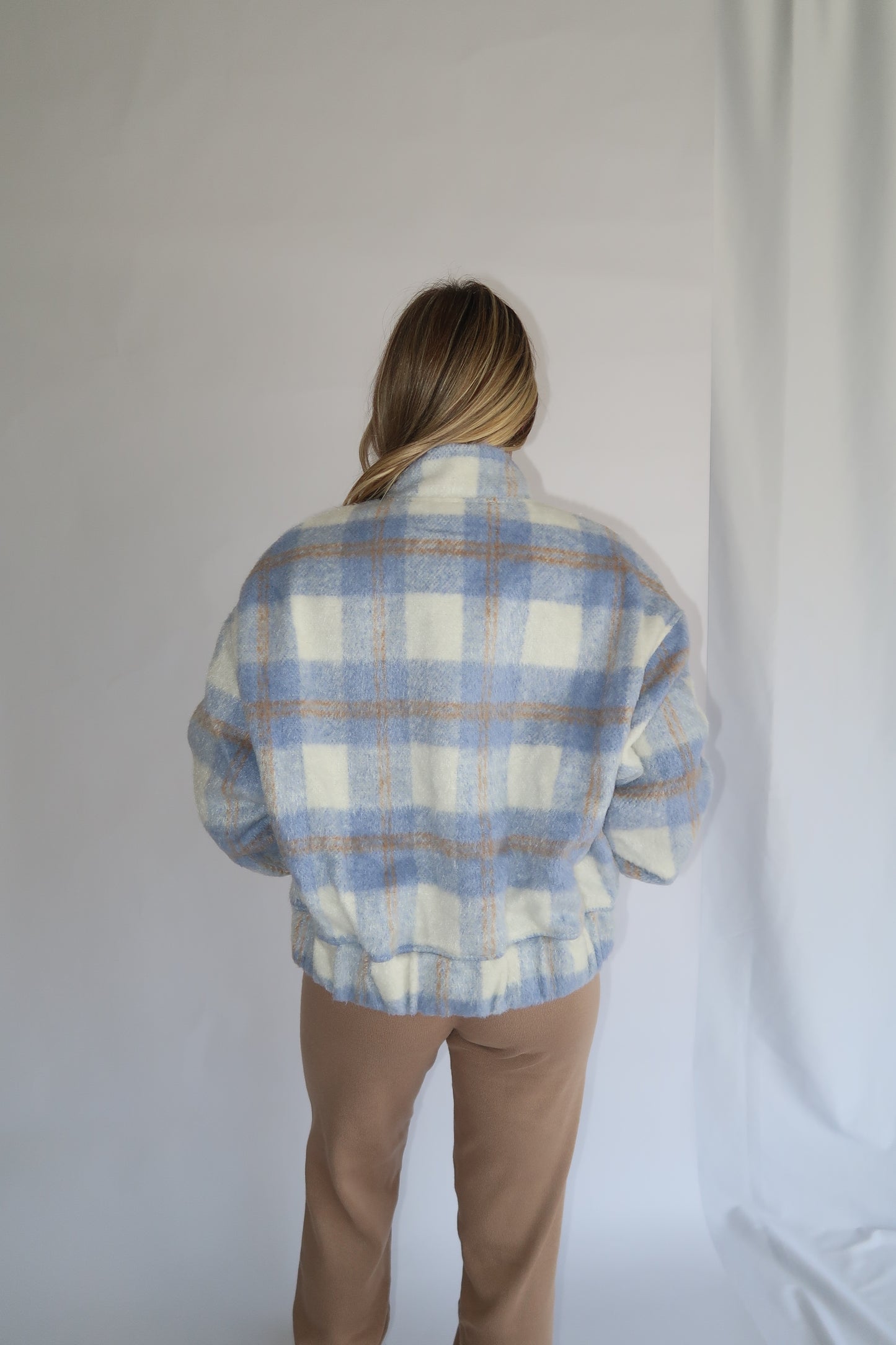 Pastel Plaid Jacket