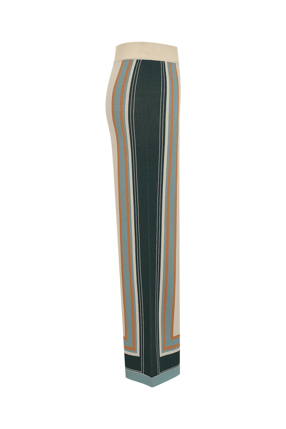 Desert Knit Border Stripe Pants