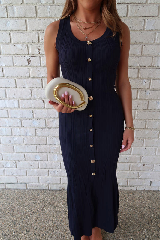 Gold Detail Clutch