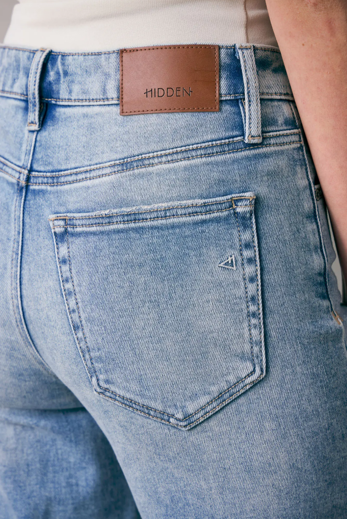 Medium Wash Classic Straight Leg Jeans