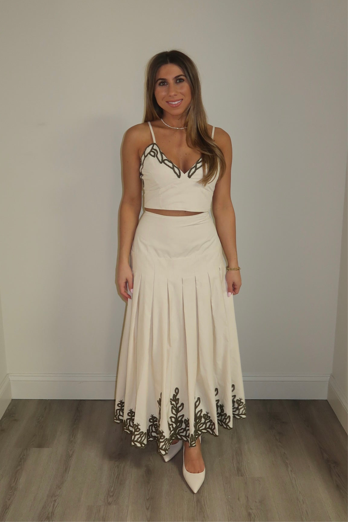 Lila Linen Maxi Skirt