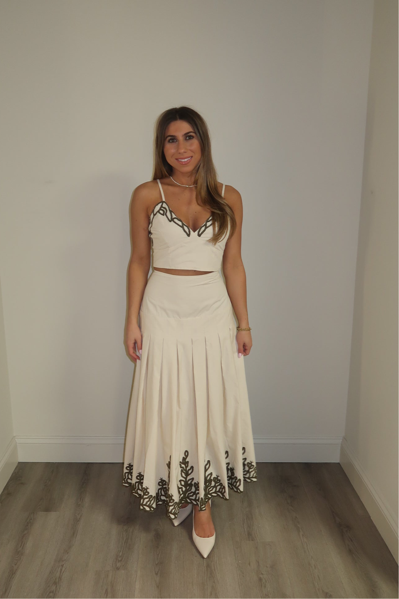 Lila Linen Crop Top