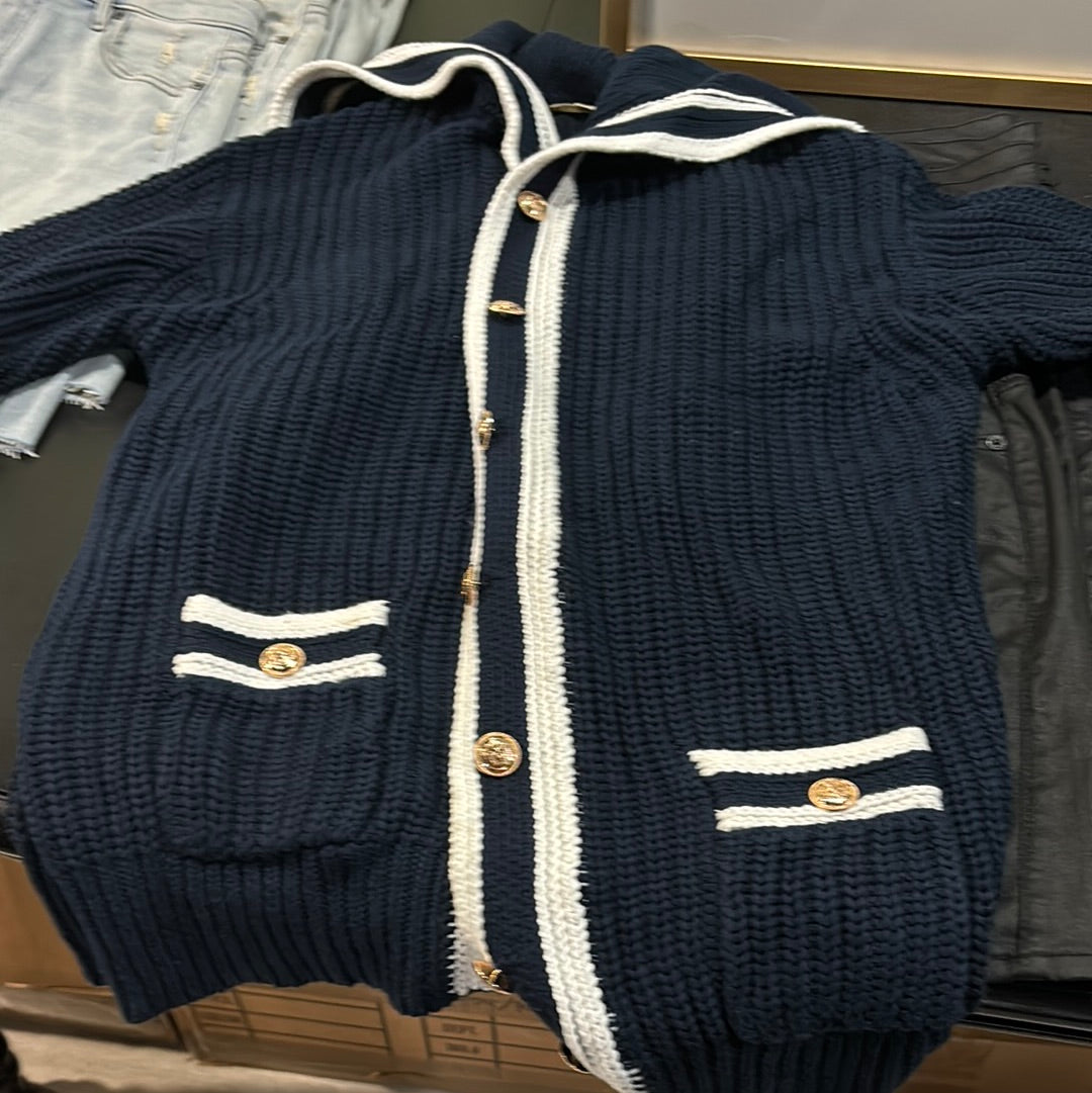 Seaside knit cardigan