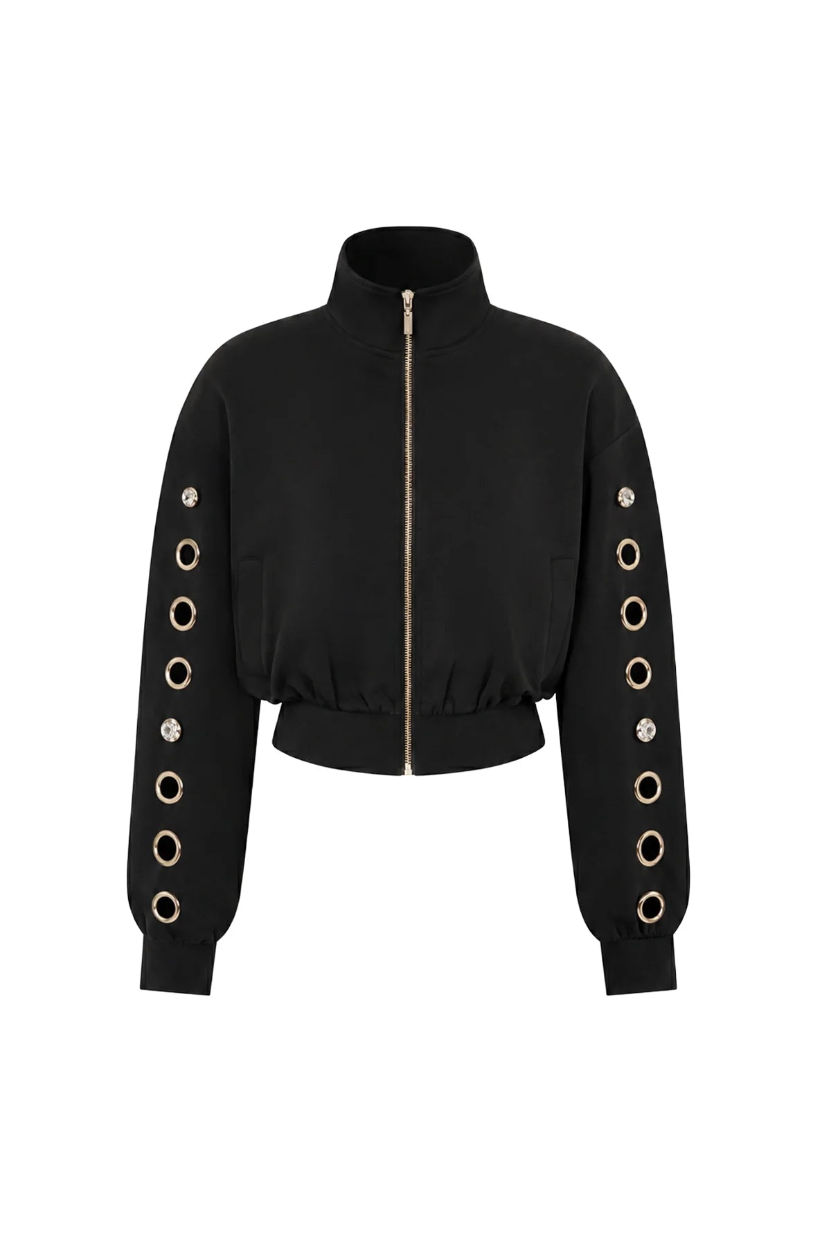 Grommet Detail Jacket