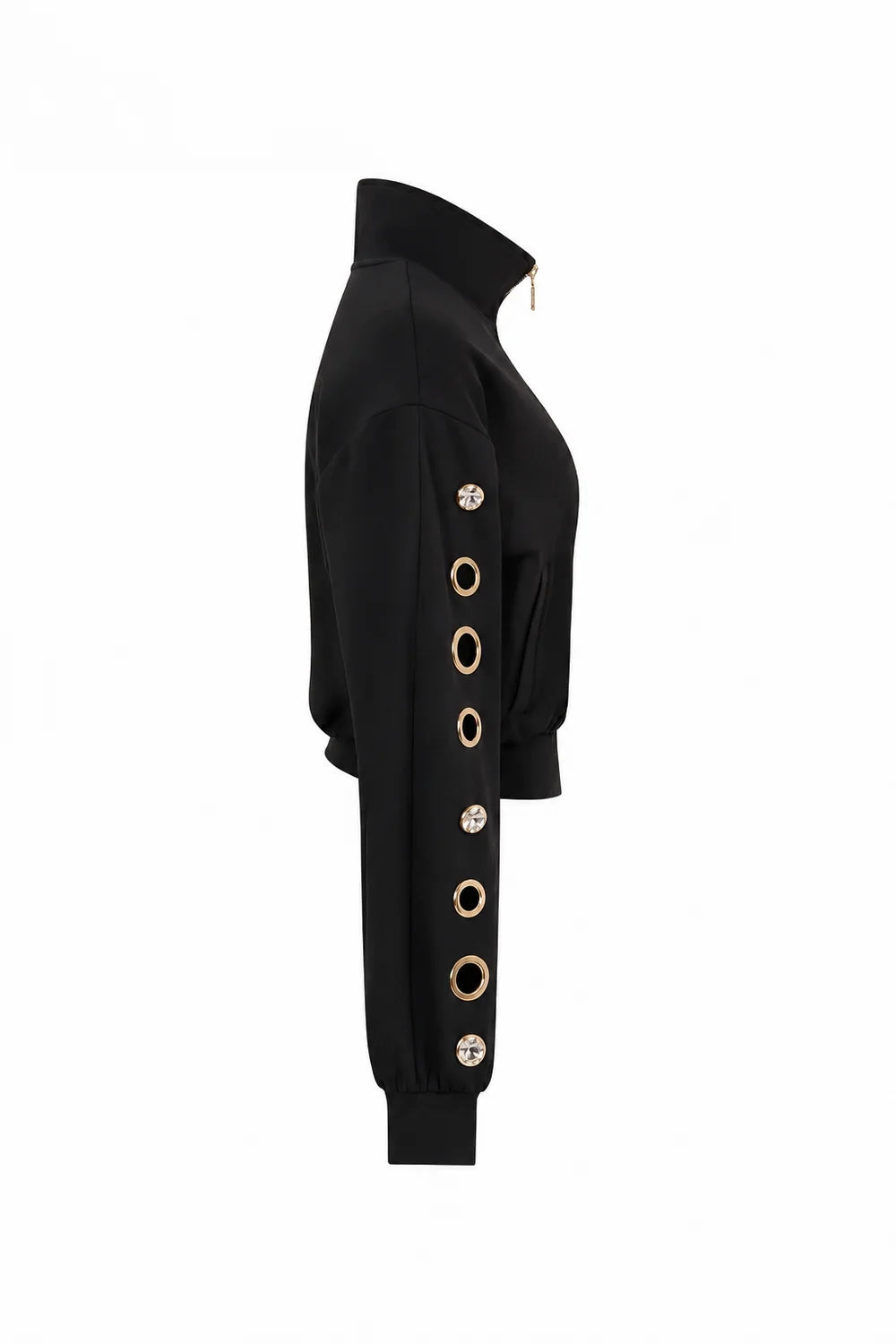 Grommet Detail Jacket